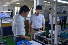 省科技廳領(lǐng)導蒞臨大連依利特公司考察